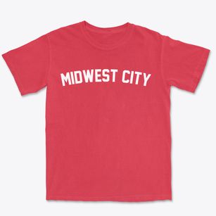 Midwest City Oklahoma Classic Curve Premium Heavyweight T-shirt