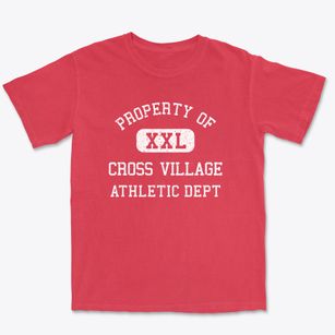 Cross Village Michigan Athletic Dept Premium Heavyweight T-shirt