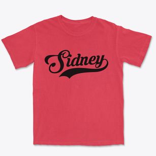 Sidney Montana Vintage Team Premium Heavyweight T-shirt