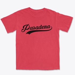 Pasadena California Vintage Team Premium Heavyweight T-shirt
