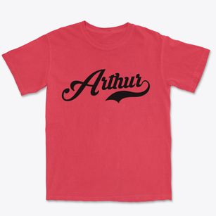 Arthur Nebraska Vintage Team Premium Heavyweight T-shirt