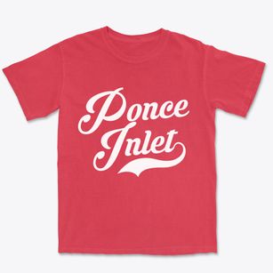 Ponce Inlet Florida Vintage Team Premium Heavyweight T-shirt