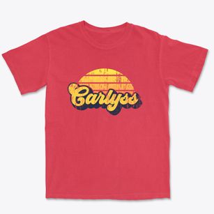 Carlyss Louisiana Sublime Sunset Premium Heavyweight T-shirt