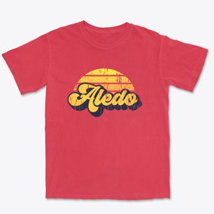Aledo Texas Sublime Sunset Premium Heavyweight T-shirt