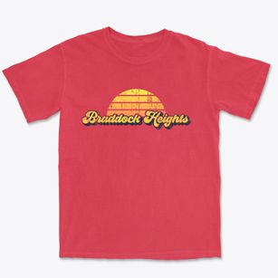 Braddock Heights Maryland Sublime Sunset Premium Heavyweight T-shirt