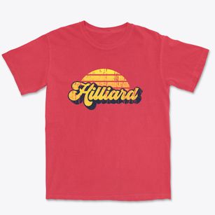 Hilliard Ohio Sublime Sunset Premium Heavyweight T-shirt