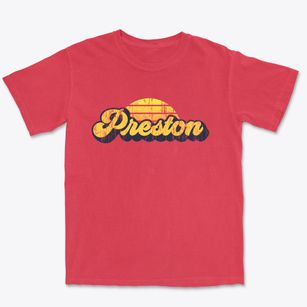 Preston Nevada Sublime Sunset Premium Heavyweight T-shirt