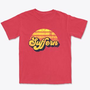 Suffern New York Sublime Sunset Premium Heavyweight T-shirt