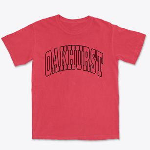 Oakhurst Oklahoma Trendy Block Premium Heavyweight T-shirt