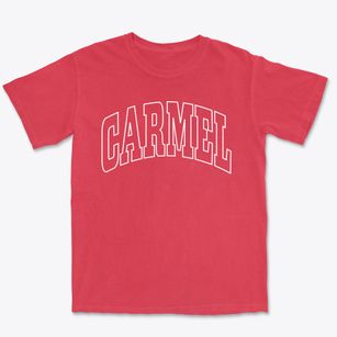 Carmel Maine Trendy Block Premium Heavyweight T-shirt