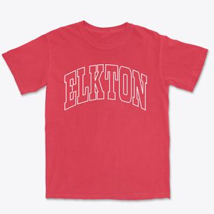 Elkton Michigan Trendy Block Premium Heavyweight T-shirt