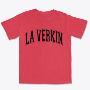 La Verkin Utah Varsity Premium Heavyweight T-shirt