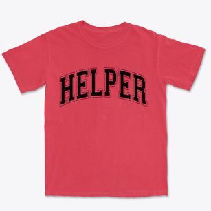 Helper Utah Varsity Premium Heavyweight T-shirt