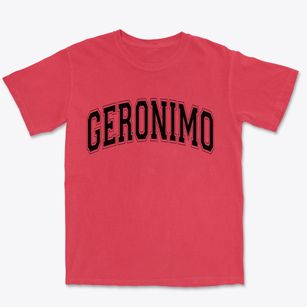 Geronimo Oklahoma Varsity Premium Heavyweight T-shirt