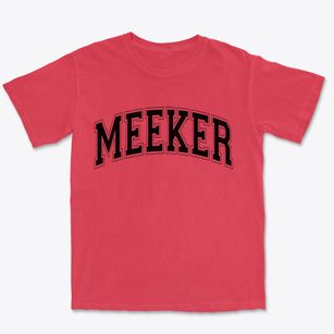 Meeker Oklahoma Varsity Premium Heavyweight T-shirt