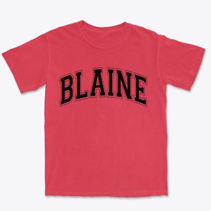 Blaine Minnesota Varsity Premium Heavyweight T-shirt
