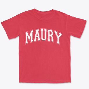 Maury North Carolina Varsity Premium Heavyweight T-shirt