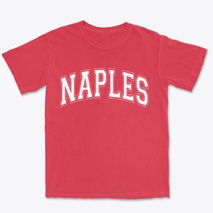 Naples Florida Varsity Premium Heavyweight T-shirt