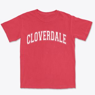 Cloverdale Oregon Varsity Premium Heavyweight T-shirt