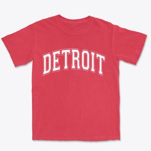 Detroit Alabama Varsity Premium Heavyweight T-shirt