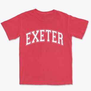 Exeter New Hampshire Varsity Premium Heavyweight T-shirt
