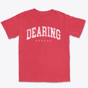 Dearing Kansas Urban Vibe Premium Heavyweight T-shirt