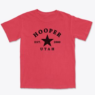 Hooper Utah Star Premium Heavyweight T-shirt