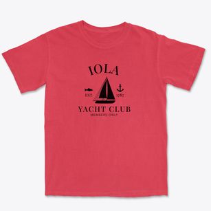 Iola Pennsylvania Yacht Club Premium Heavyweight T-shirt
