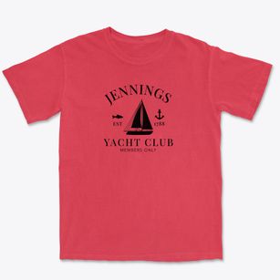 Jennings Maryland Yacht Club Premium Heavyweight T-shirt