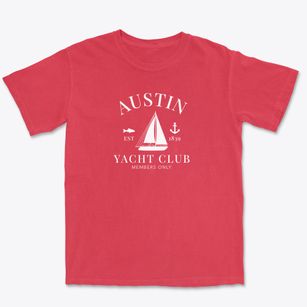 Austin Texas Yacht Club Premium Heavyweight T-shirt