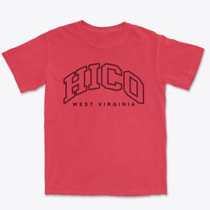 Hico West Virginia Inline Premium Heavyweight T-shirt