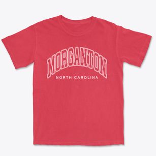 Morganton North Carolina Inline Premium Heavyweight T-shirt