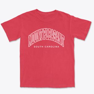 Mount Pleasant South Carolina Inline Premium Heavyweight T-shirt