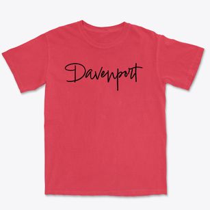 Davenport Iowa Freestyle Premium Heavyweight T-shirt