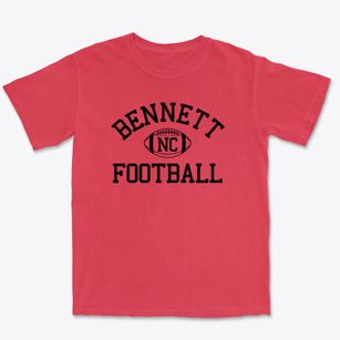 Bennett North Carolina Football Premium Heavyweight T-shirt