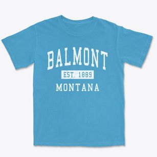 Balmont Montana Classic Established Premium Heavyweight T-shirt