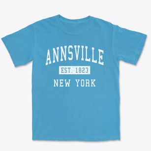 Annsville New York Classic Established Premium Heavyweight T-shirt