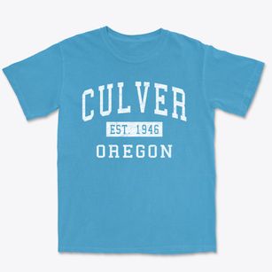 Culver Oregon Classic Established Premium Heavyweight T-shirt