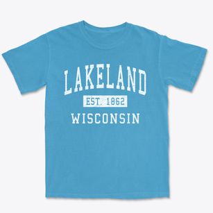 Lakeland Wisconsin Classic Established Premium Heavyweight T-shirt