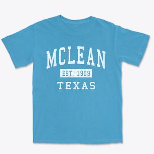 Mclean Texas Classic Established Premium Heavyweight T-shirt