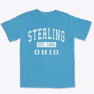Sterling Ohio Classic Established Premium Heavyweight T-shirt