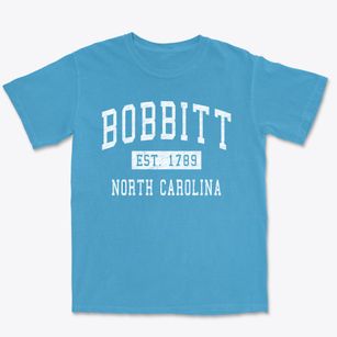 Bobbitt North Carolina Classic Established Premium Heavyweight T-shirt