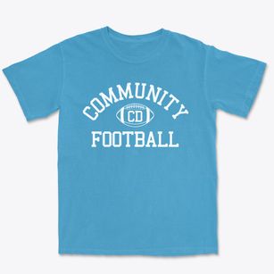 Community Day School Classic Football Premium Heavyweight T-shirt