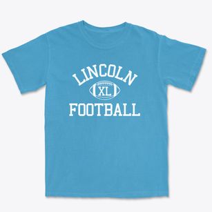 Lincoln Marti Day School Classic Football Premium Heavyweight T-shirt