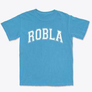 Robla Elementary School Varsity Arch Premium Heavyweight T-shirt
