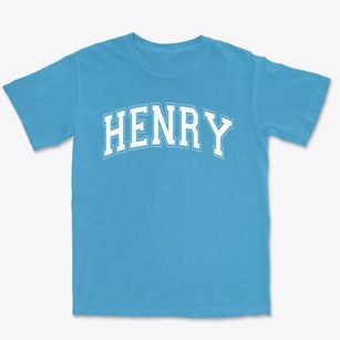 Patrick Henry High School Varsity Arch Premium Heavyweight T-shirt