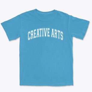 Creative Arts Charter School Varsity Arch Premium Heavyweight T-shirt