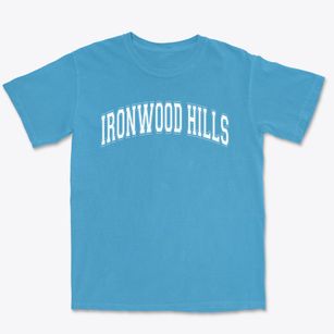 Ironwood Hills Christian School Varsity Arch Premium Heavyweight T-shirt