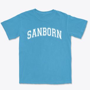 Sanborn Christian School Varsity Arch Premium Heavyweight T-shirt