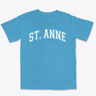Saint Anne School Varsity Arch Premium Heavyweight T-shirt